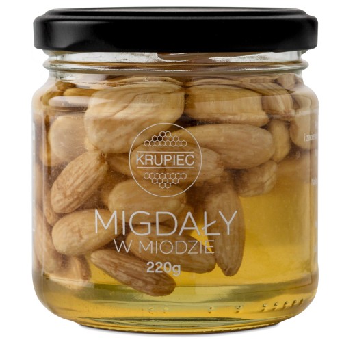 Migdały w miodzie 220g